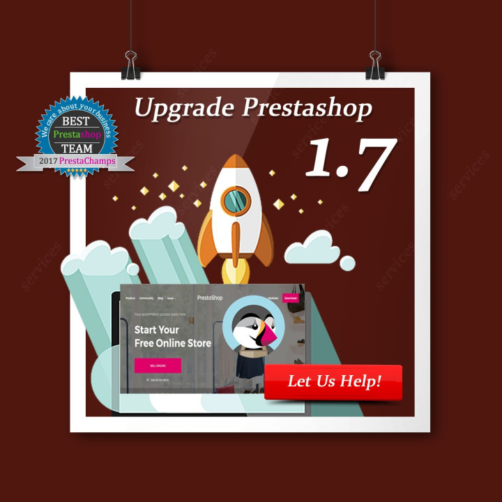 PrestaShop-frissítés 1.7-re