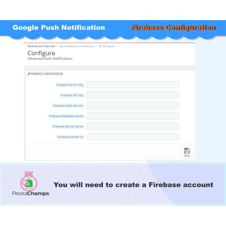 Push-értesítés modul PrestaShop-hoz
