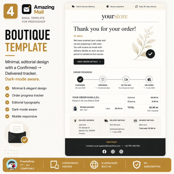 MailCharm – E-mails personalizados a clientes