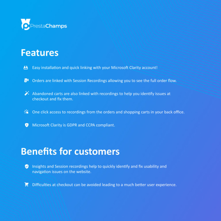 Microsoft Clarity Pro – Rilevatore di carrelli abbandonati