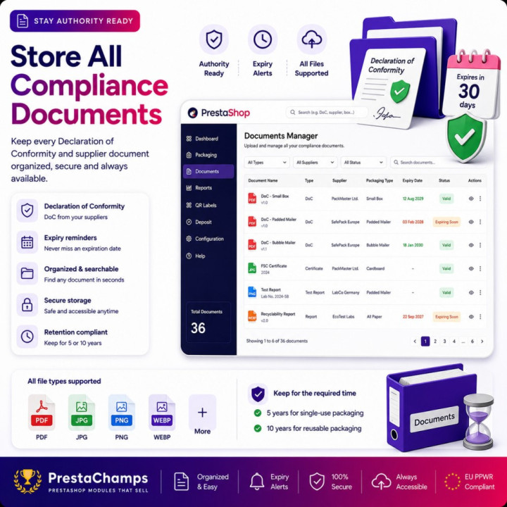 Conformité emballages PPWR – Rapports REP, dimensionnement des colis et étiquettes QR