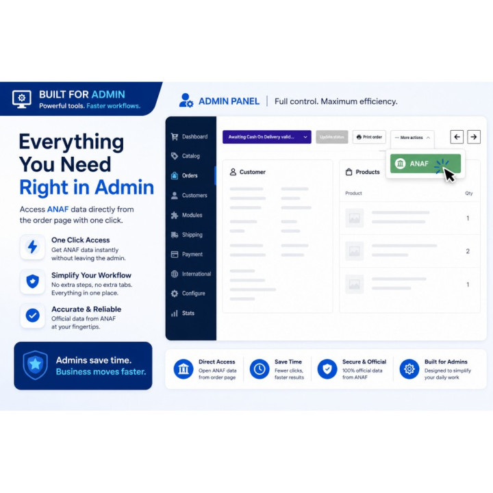 Company Data Autofill (ANAF) for PrestaShop | PrestaChamps