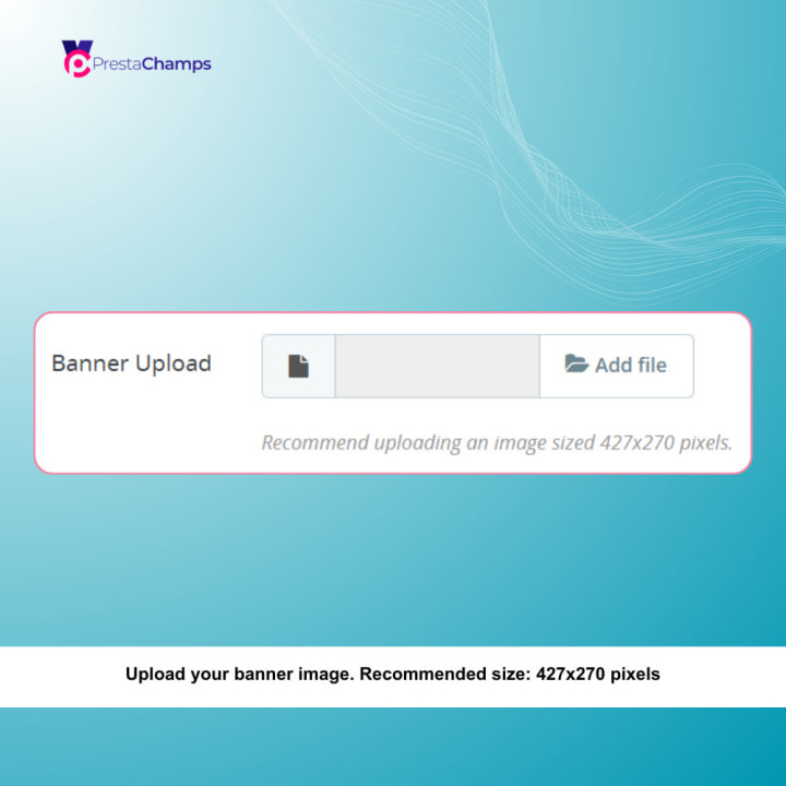 Bannières avancées pour pages produit