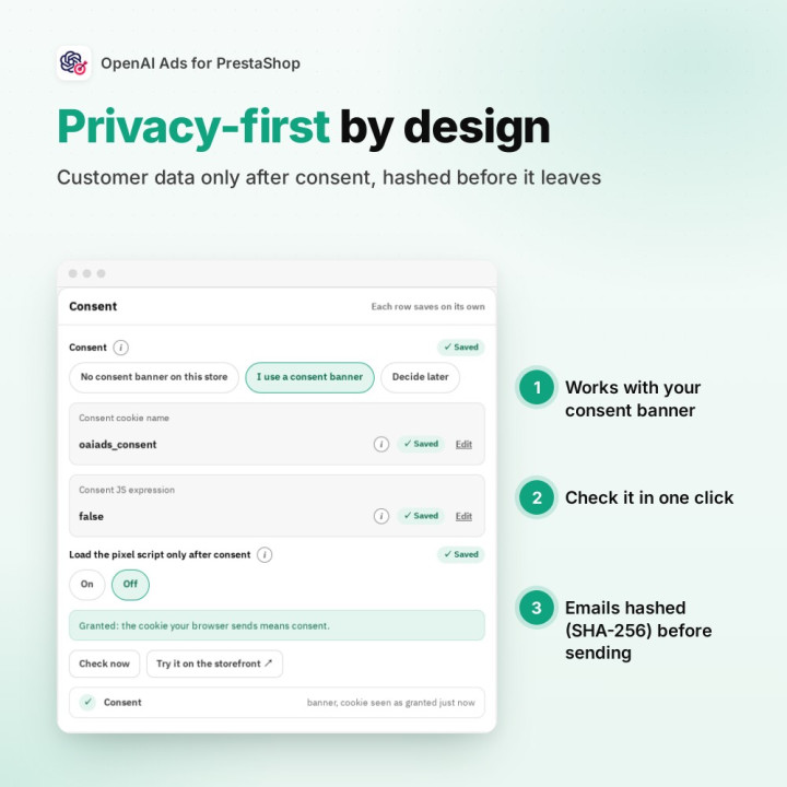 Privacy-first by design