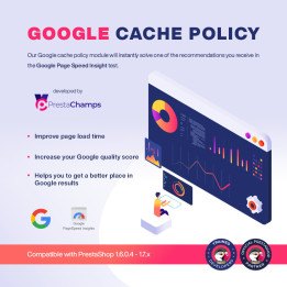 Google gyorsítótár-házirend – PrestaShop-modul