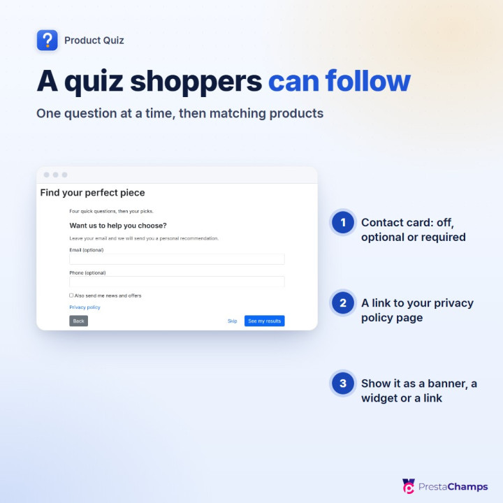 Product Quiz