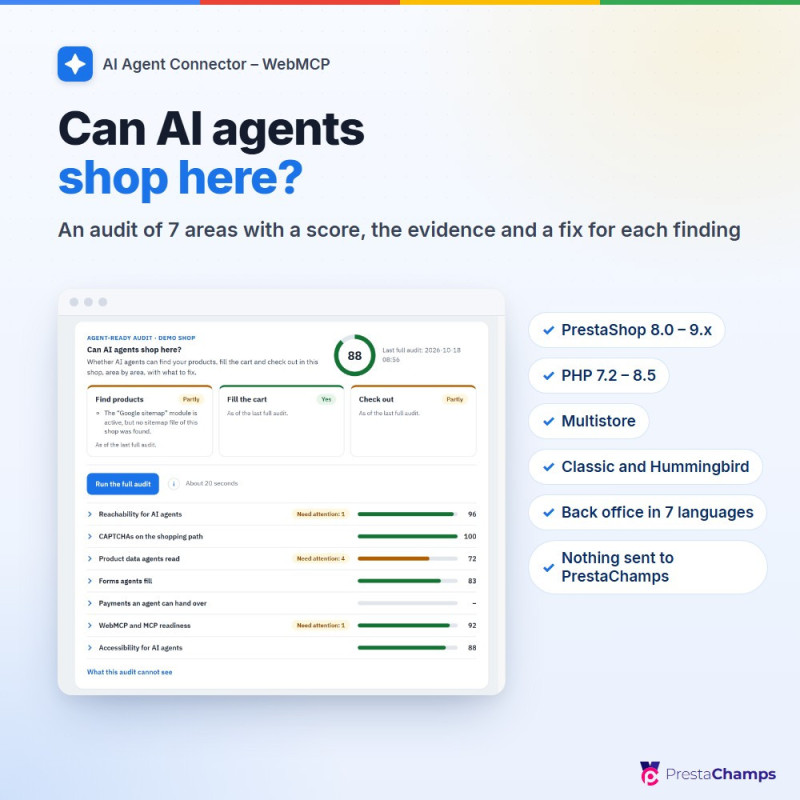 Conector de agentes de IA – WebMCP — captura de pantalla 7