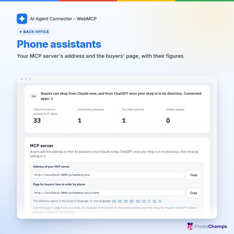 AI Agent Connector – WebMCP — screenshot 13