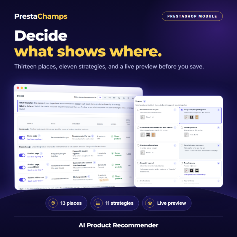 Raccomandazioni prodotti IA: cross-selling e prodotti correlati — screenshot 4