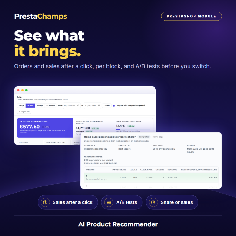 Raccomandazioni prodotti IA: cross-selling e prodotti correlati — screenshot 5