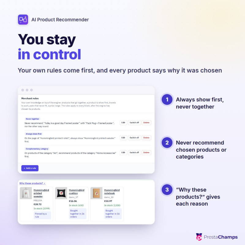 Raccomandazioni prodotti IA: cross-selling e prodotti correlati — screenshot 19