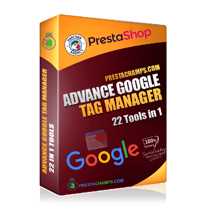 Haladó Google Tag Manager PrestaShop-modul