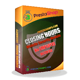 Zárási idő PrestaShop-modul az adminfelülethez