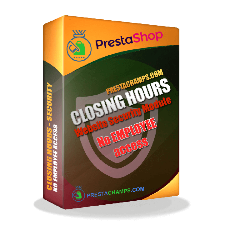 Zárási idő PrestaShop-modul az adminfelülethez