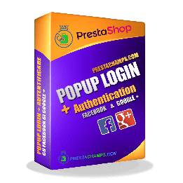 Módulo de login social pop-up para PrestaShop