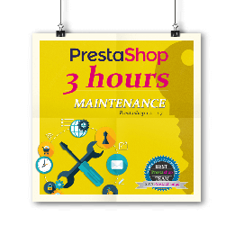 Maintenance PrestaShop – Forfait 3 heures