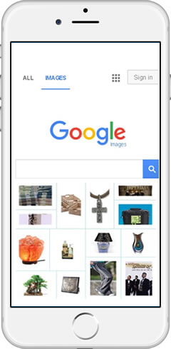 Product images appearing in Google Image search