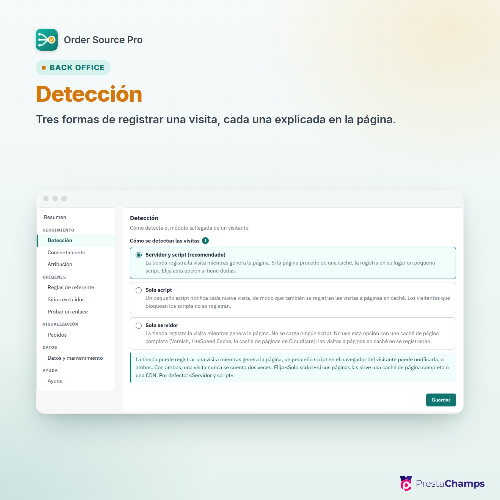 Detección