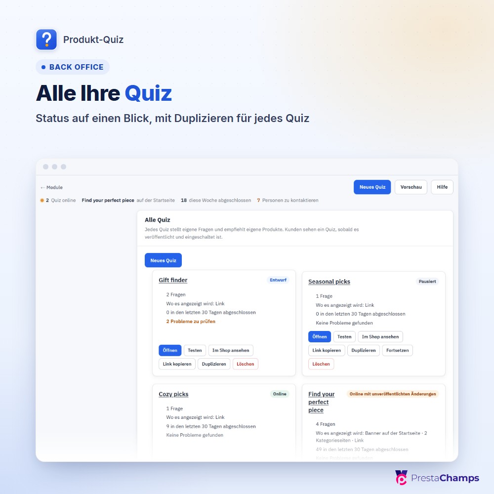 Alle Ihre Quiz