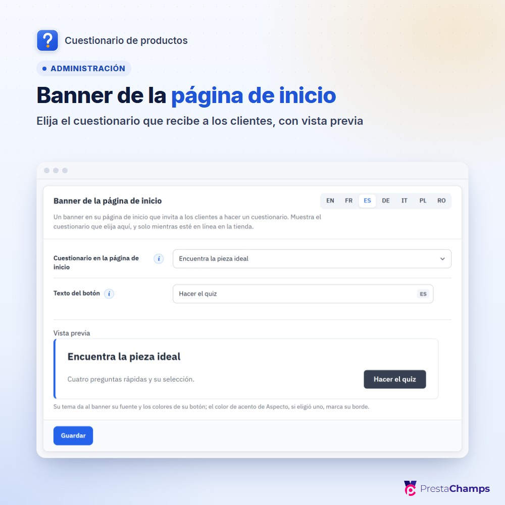 Banner de la página de inicio