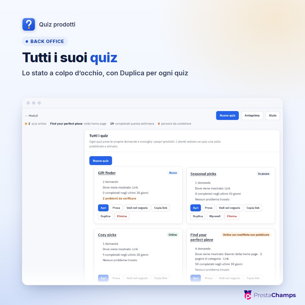 Tutti i suoi quiz